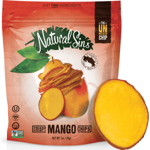 Hojuelas crujientes de mango