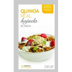 Quinoa blanca orgánica en hojuelas