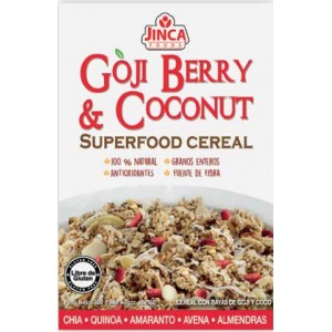 Cereal de Goji berry y coco sin gluten