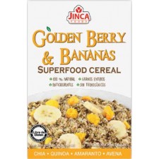 Cereal de golden berry y banano sin gluten