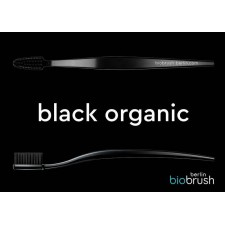 Cepillo Dental Orgánico Biobrush BLACK Carbón Activado