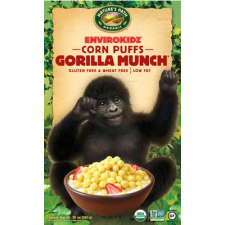 Cereal Organico GORILLA MUNCH CORN PUFFS GF - 284grs