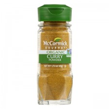 Curry organico molido McCormick - 49g