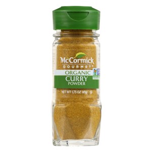 Curry organico molido McCormick - 49g