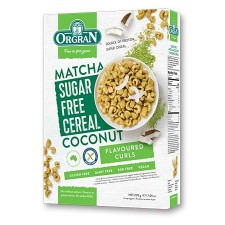 Cereal Libre de azucar MATCHA Y COCONUT Gluten Free - 200grs
