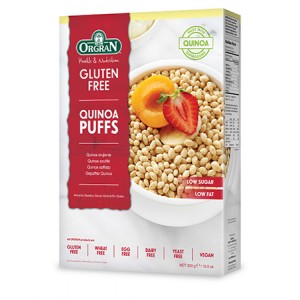 Cereal Quinoa Puffs Gluten Free - 300grs