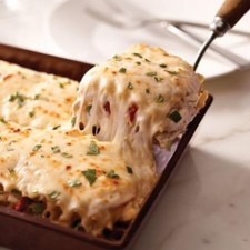 Lasagna de Pollo-Pasta Integral